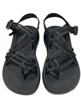 Chaco Women's ZX/3 Classic Sandals in XOXO Black Womens Size 8 EUC